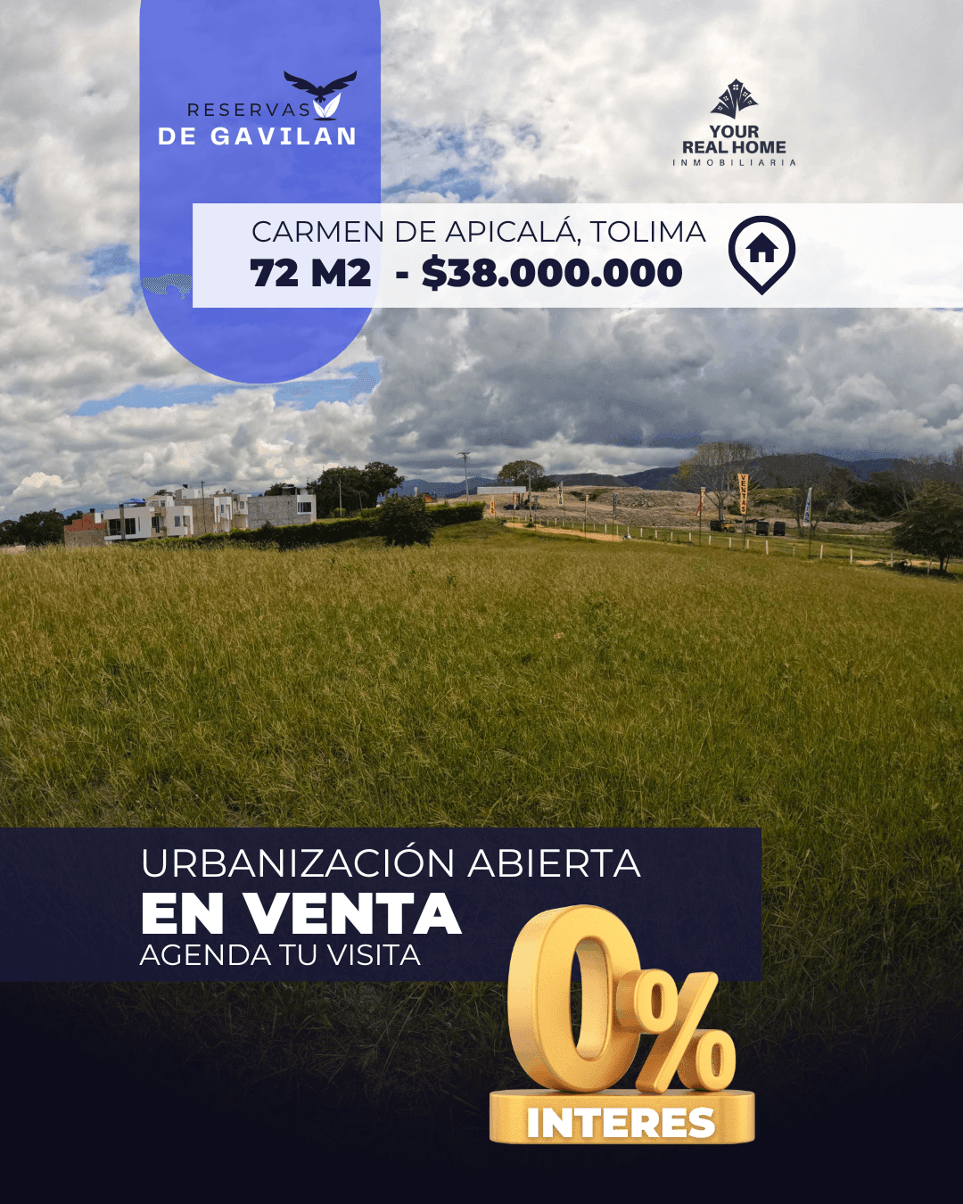 Urbanización abierta Reservas de gavilan